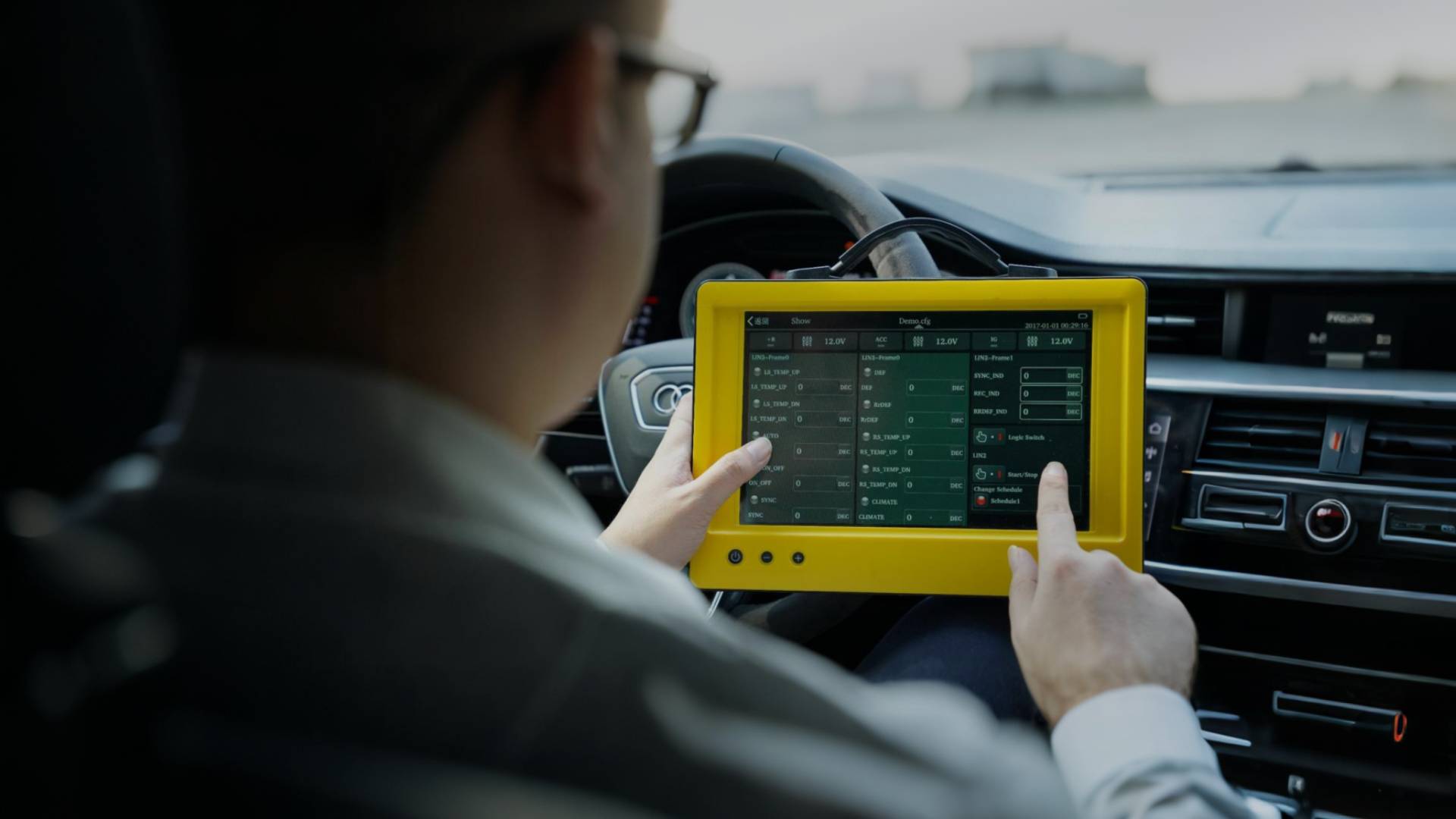 电控单元 HIL仿真测试Pad